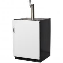 Marvel 24-Inch 5.7 Cu. Ft. Right Hinge Built-in Single Tap Beer Dispenser - Panel Ready - ML24BNP3RP
