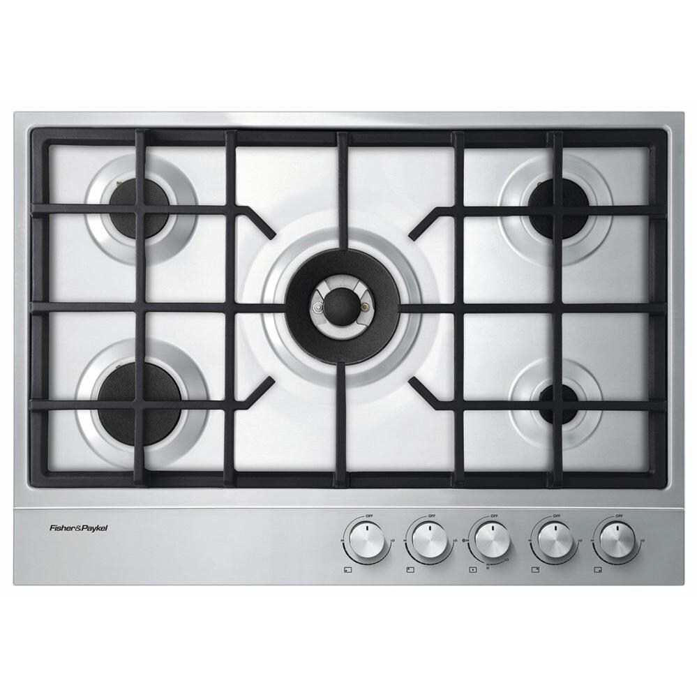 Fisher Paykel Gas On Steel 30-Inch Drop-In 5-Burner Liquid Propane Cooktop - CG305DLPX1 thumbnail