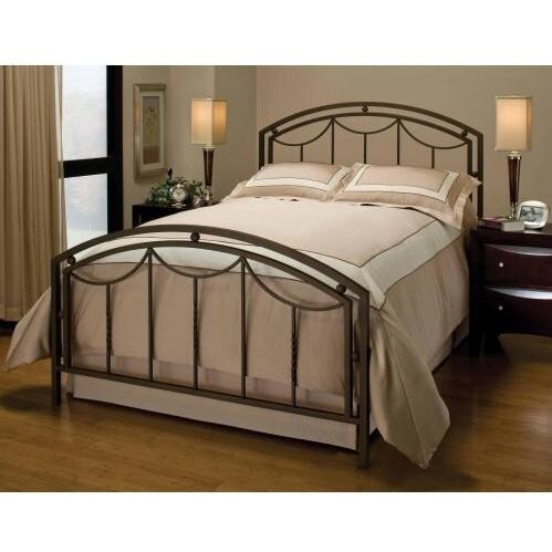 Hillsdale Arlington Bronze Bed Set With Frame - Queen