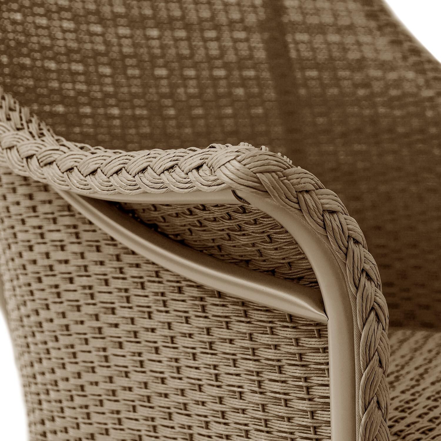 Lakeview Timeless View 5 Pc Wicker Bar Set W/Bar Stools in Fawn - Close Up Wicker thumbnail