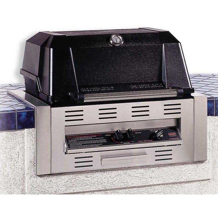 MHP WNK4DD Built-In Natural Gas Grill With Stainless Grids
