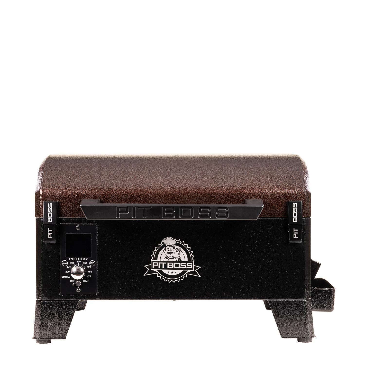 Pit Boss 10697 Mahogany 150PPS Tabletop Pellet Grill thumbnail