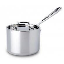 All-Clad Stainless 2-Quart Sauce Pan With Lid image