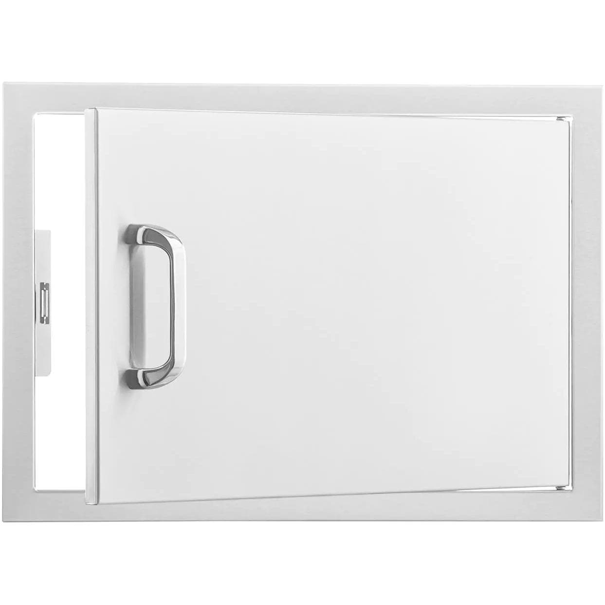 BBQGuys Signature 24Inch Stainless Steel Reversible Single Access Door