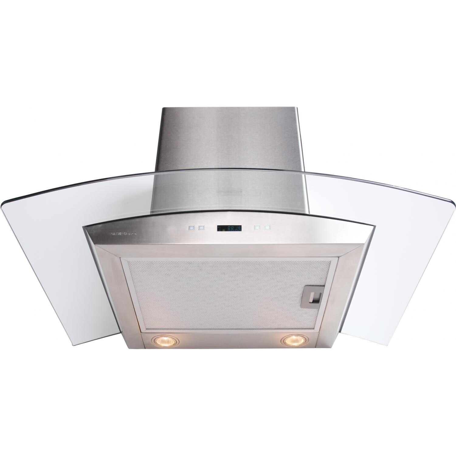 Cavaliere 36-Inch 900 CFM Wall Mounted Range Hood With Glass Canopy - Dishwasher Safe Filter thumbnail