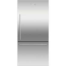 Fisher Paykel 17.1 Cu. Ft. Bottom Freezer Counter Depth Refrigerator W/ RH Flat Door - Stainless Steel - RF170WDRX5 N image