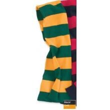 Sportsman Rugby Striped Knit Scarf - Black/Gold image