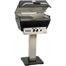 Broilmaster P3-SX Super Premium Propane Gas Grill On Stainless Steel Patio Post image