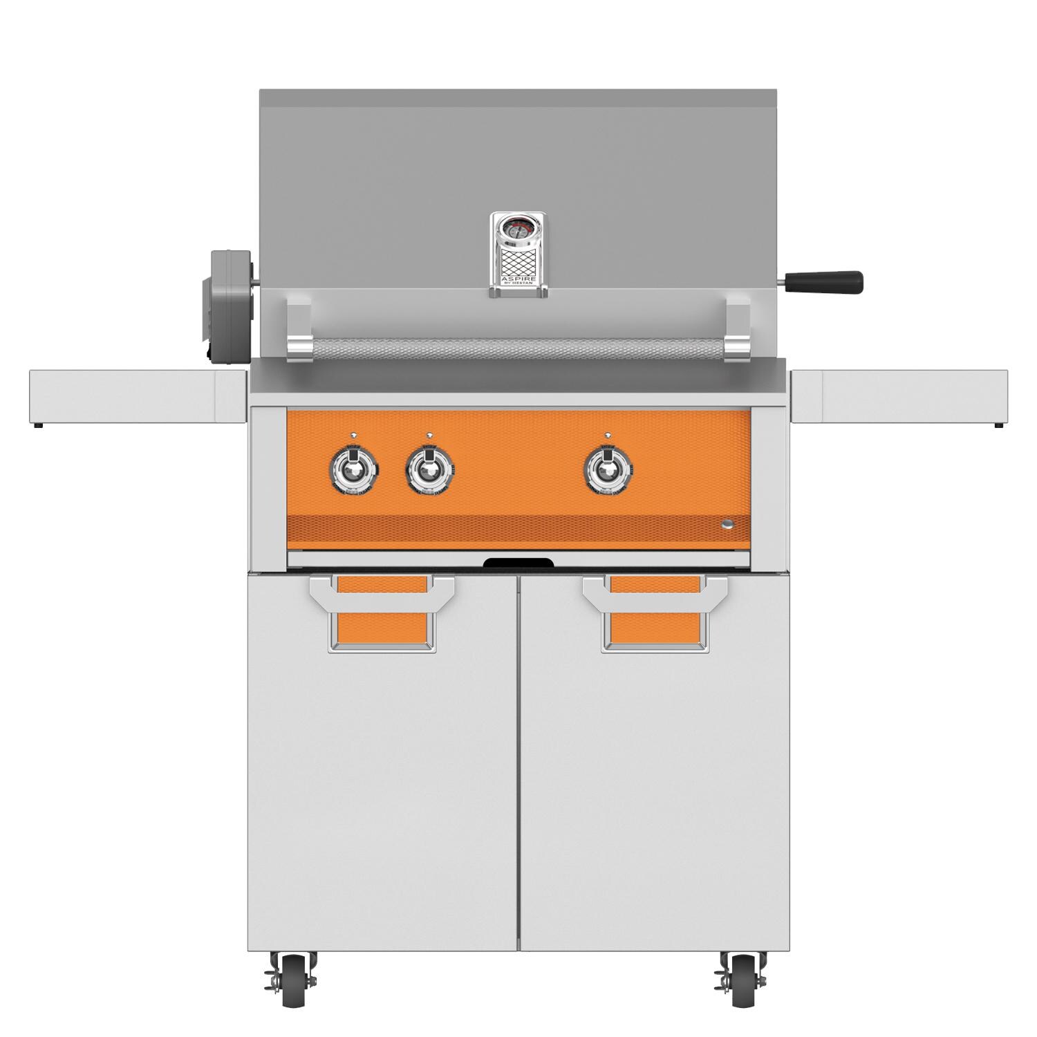 Aspire By Hestan 30-Inch Freestanding Natural Gas Grill With Sear Burner & Rotisserie - Citra - EMBR30-NG-OR thumbnail