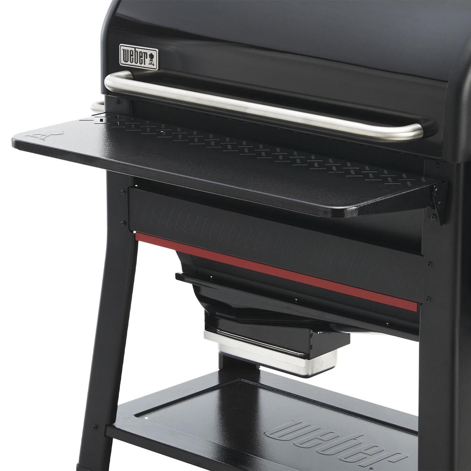 Weber 3400109 Searwood XL 600 Folding Front Table - Front Table Up - White Background thumbnail