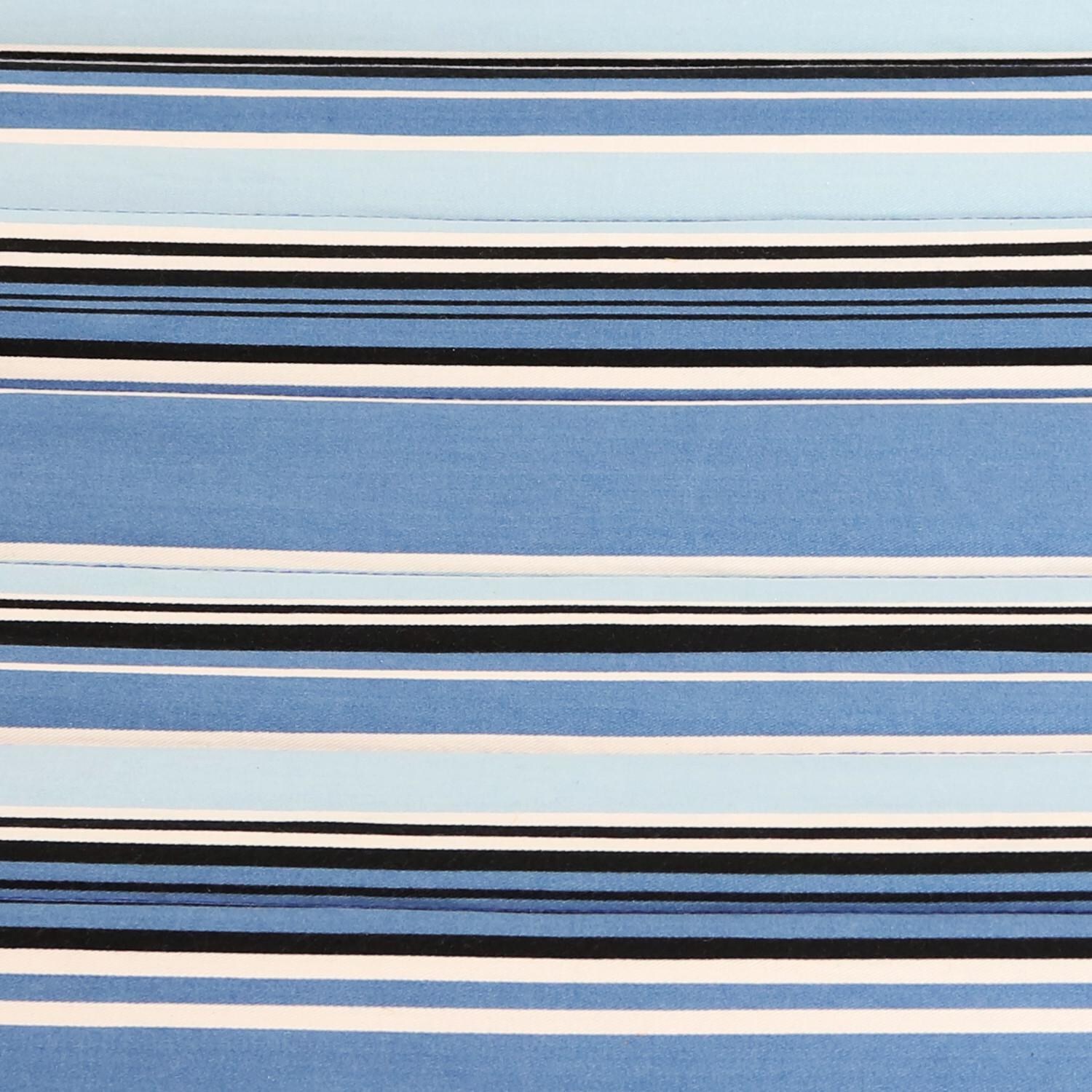 Ultimate Patio Quilted Double Hammock w/ Universal Multi-Use Stand & Pillow - Misty Beach - Fabric Swatch thumbnail