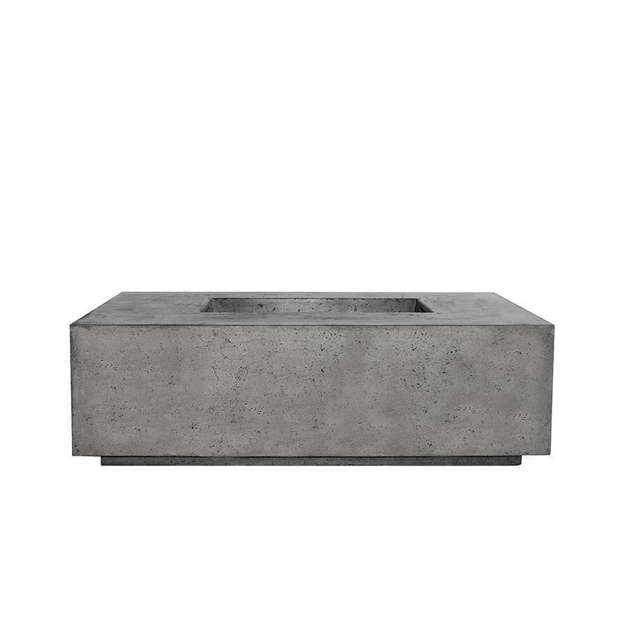 Prism Hardscapes SCPH-422-4LP Porto 68 68-in Rectangular Propane Gas Fire Pit Table - Full View - White Background thumbnail