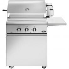 DCS Series 7 Traditional 30-Inch Propane Gas Grill With Rotisserie On DCS CSS Cart - BH1-30R-L