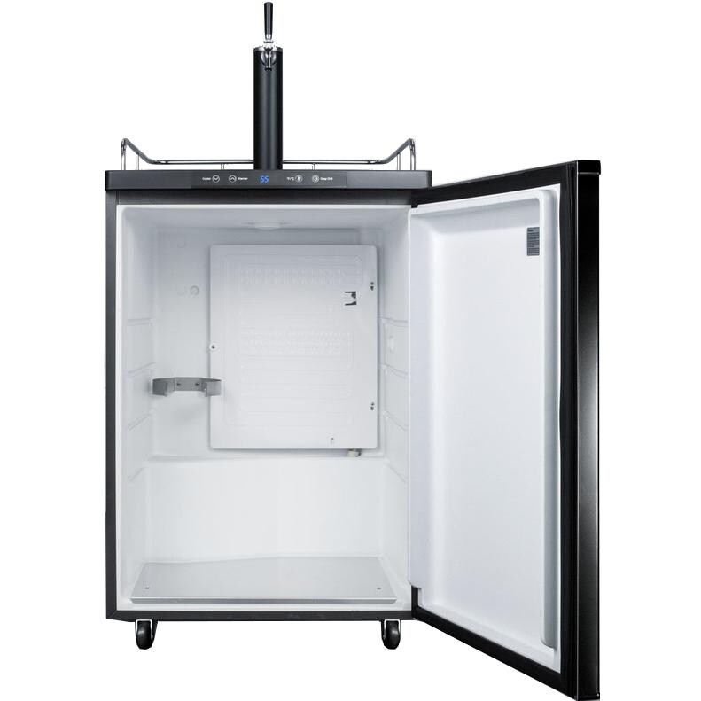 Summit 5.6 Cu. Ft. Freestanding Single Tap Beer Dispenser / Kegerator - SBC635M - Empty View thumbnail