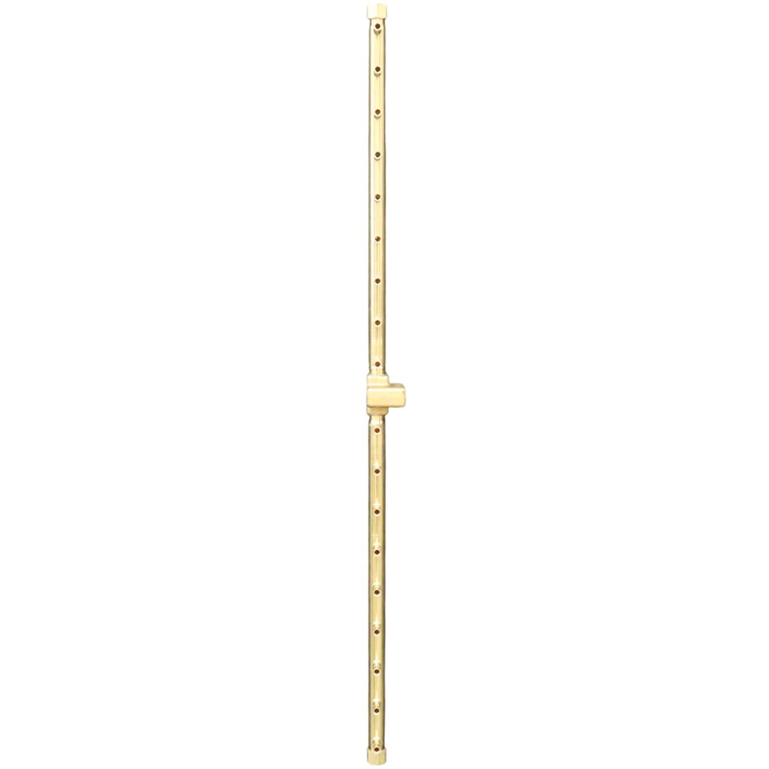 Warming Trends UL190 38-in Linear Brass Burner - Burner - White Background thumbnail