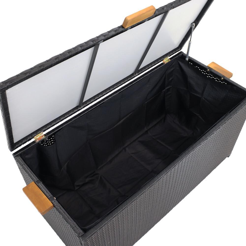 Ultimate Patio Indoor/Outdoor Resin Rattan Deck Box - Storage Space thumbnail