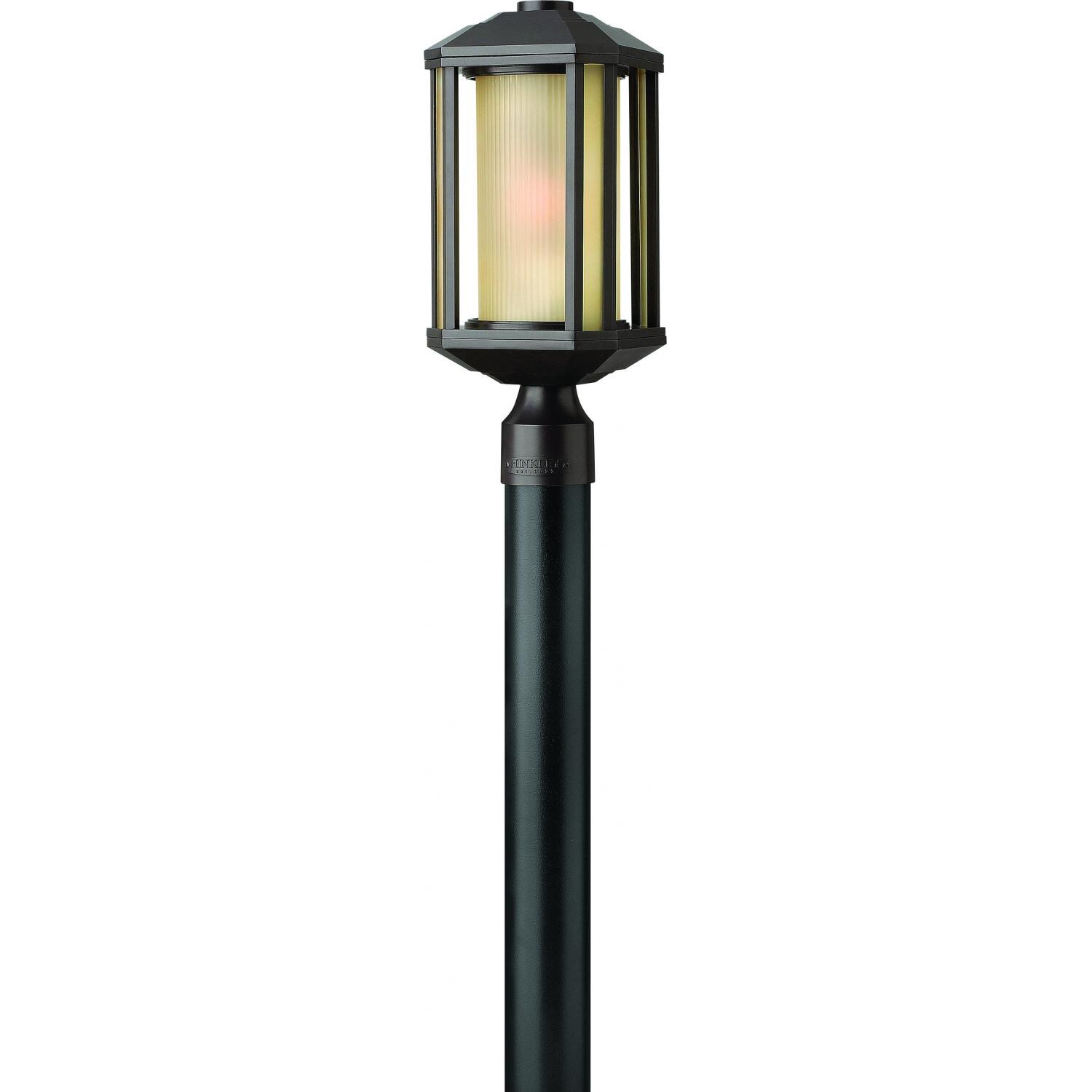 Hinkley Lighting Castelle One Light 17-Inch Outdoor Post Light - Bronze - 1391BZ image