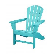 Palm Coast Recycled Plastic Wood Patio Adirondack Chair By POLYWOOD - Aruba