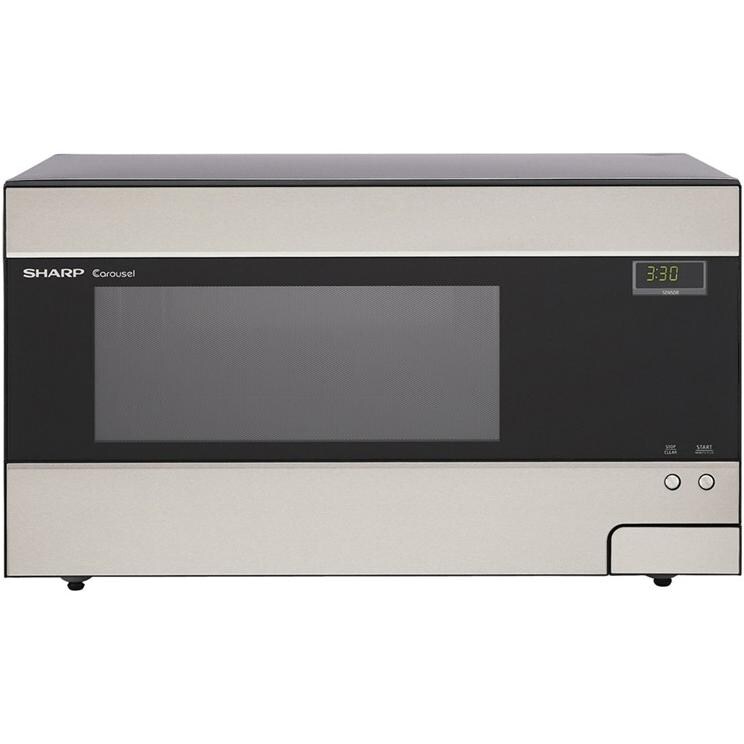 Sharp R426LS Family Size Microwaves 1.4 Cu.ft 1100 Watts BBQGuys