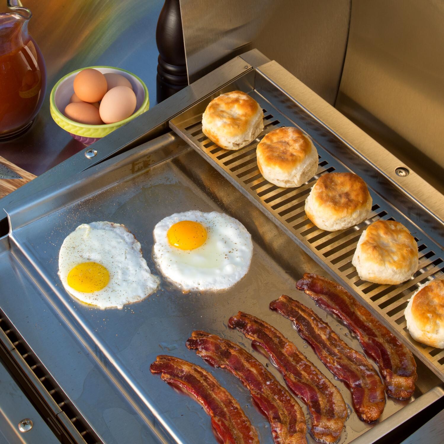TEC Patio FR Series Stainless Steel Griddle - PFRFGSS