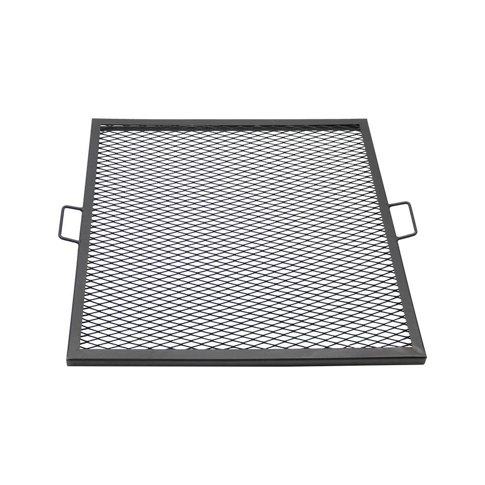 Sunnydaze 30-Inch X-Marks Square Fire Pit Grill Grate - KF-SM30 image