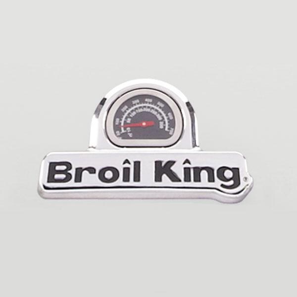 Broil King Baron S 490 Pro Infrared Propane Gas Grill 875944 - Deluxe Accutemp Thermometer