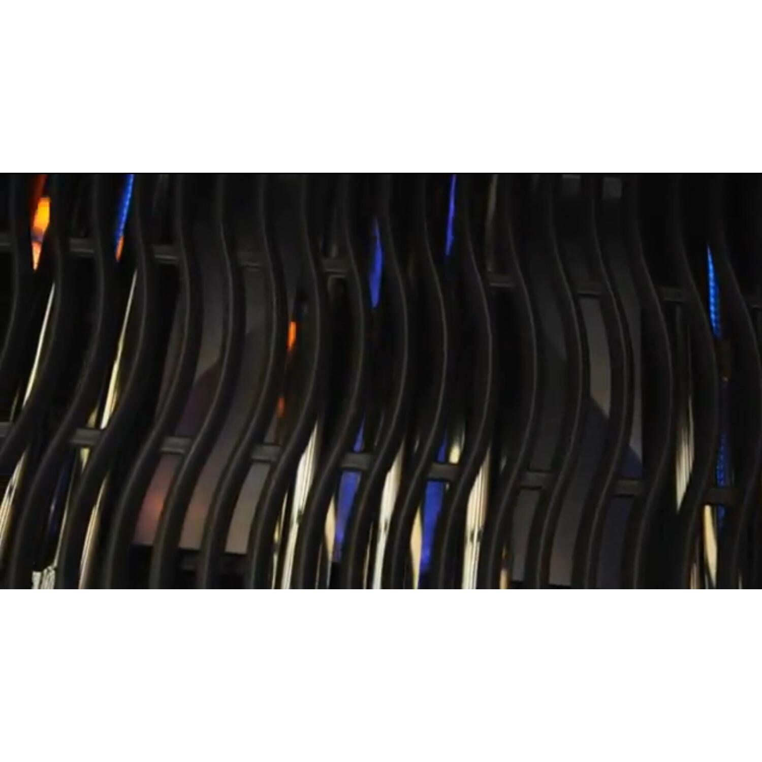 Napoleon Prestige Pro 500 Propane Gas Grill On Cart Interior View thumbnail