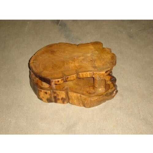 Groovystuff Teak Wood Teak Tinder Box Extra Large - WA-070-XL