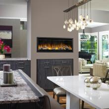 Napoleon Alluravision Deep 42-Inch Wall Mount Electric Fireplace - NEFL42CHD