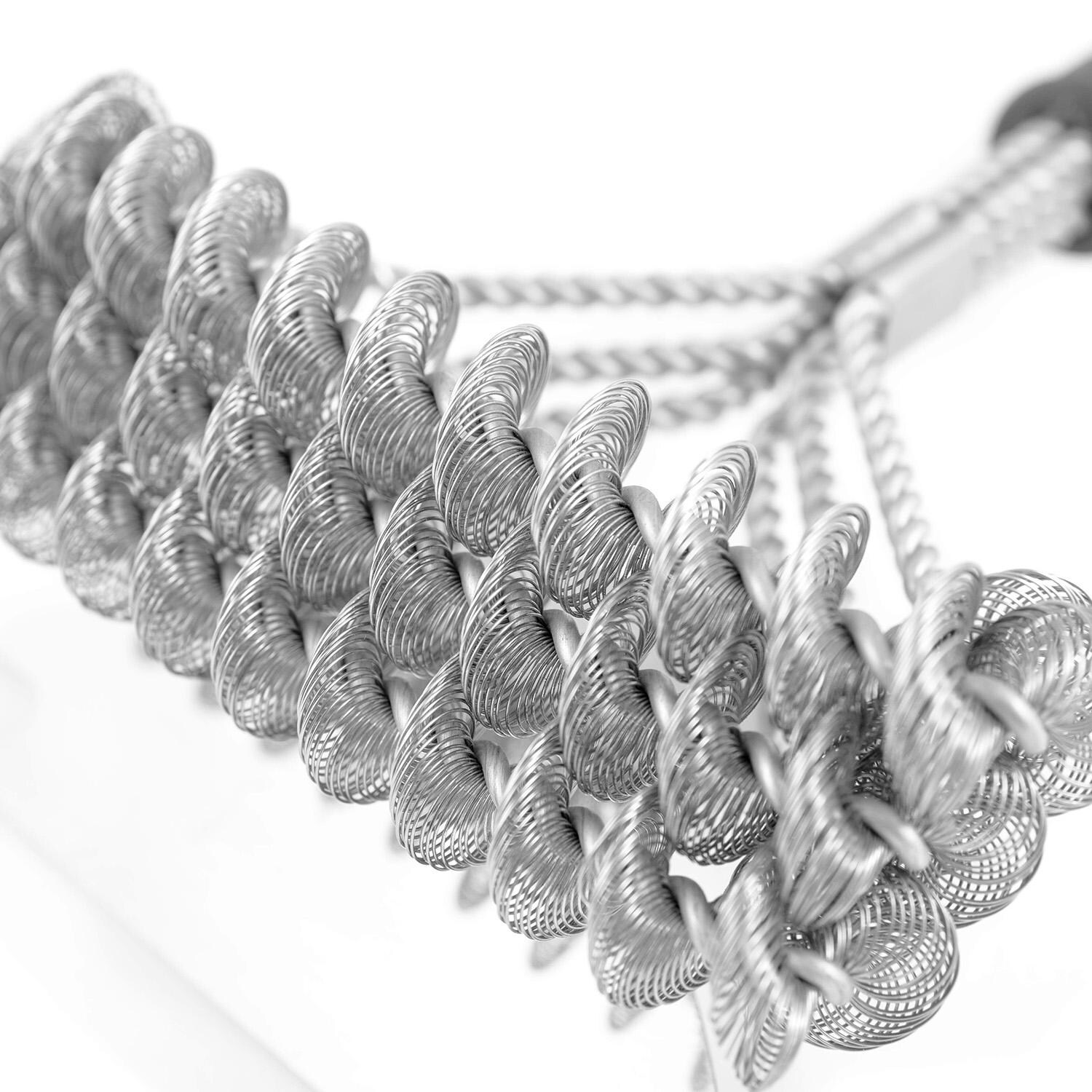 GrillPro Triple Coil Wide Head Grill Brush - 77633 - Brush Head - White Background thumbnail