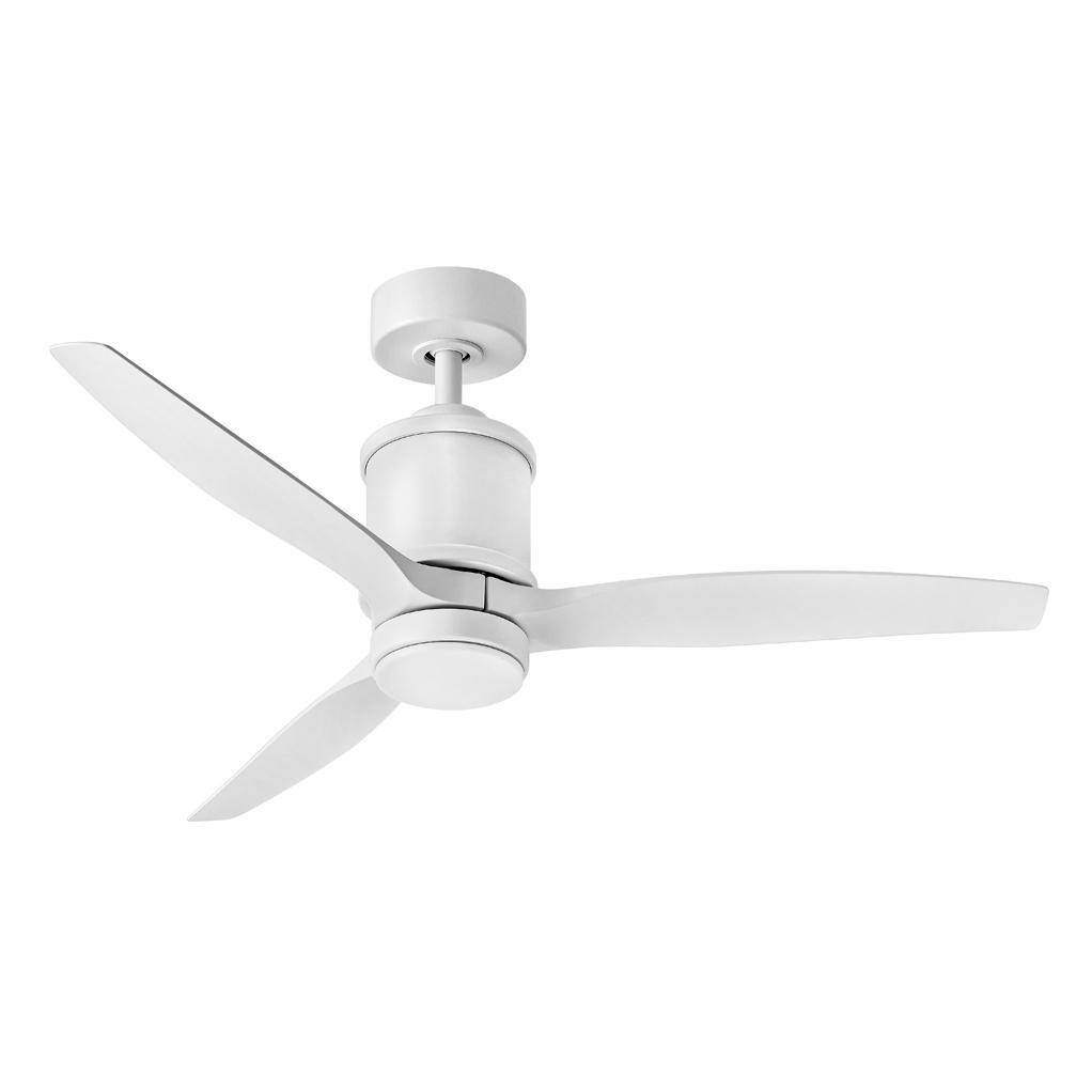 Hinkley Lighting Hover 52-Inch LED Indoor / Outdoor Ceiling Fan - Matte White - 900752FMW-LWD