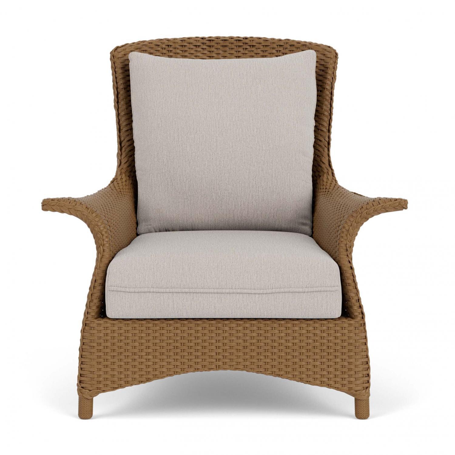 Mandalay Lloyd Loom Club Chair in Hickory/Remy Cloud by Lloyd Flanders