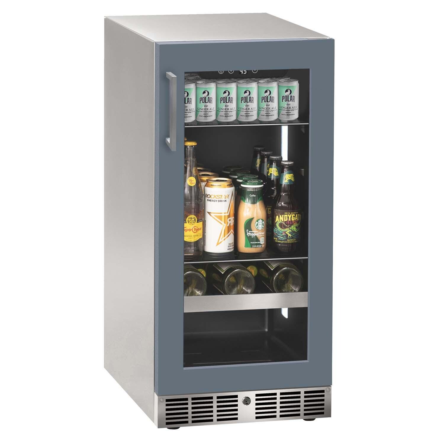 Marvel Essential 15-in 3 Cu. Ft. Beverage Center w/ Panel Ready Glass Door - MRBV215-IG31A