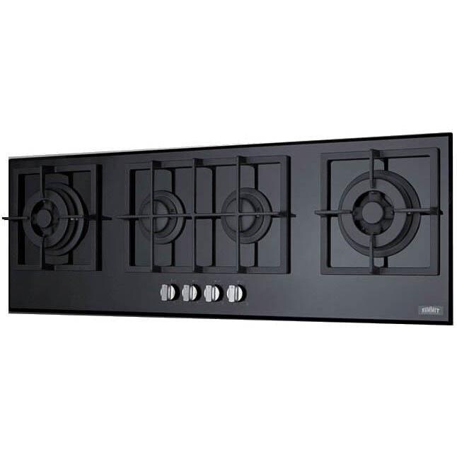 Summit 48-Inch 4-Burner Gas Island Cooktop - Angle thumbnail