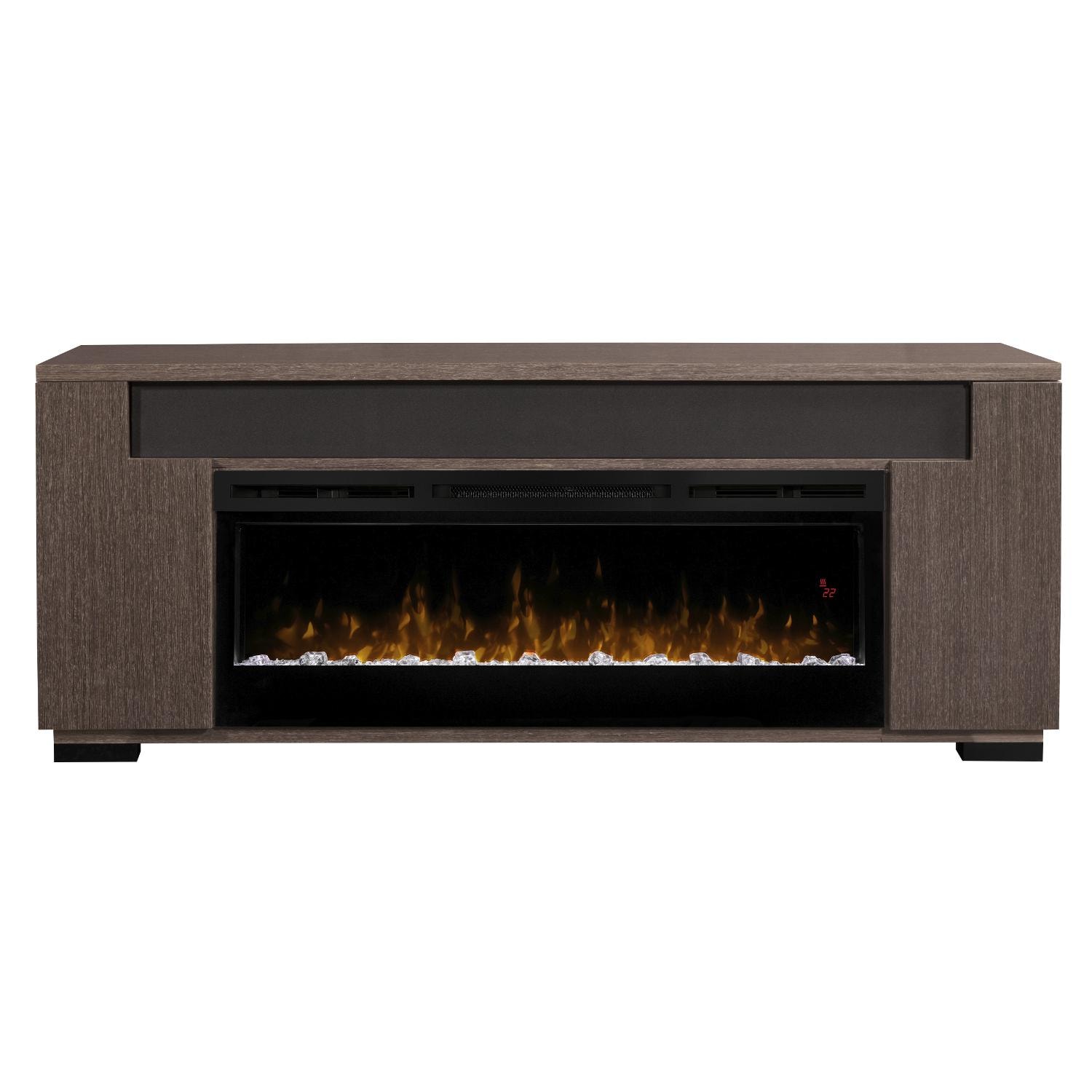 Dimplex Prism Haley 76 Inch Electric Fireplace Media Console Dimplex Prism Haley 76 Inch Electric Fireplace Media Console Acrylic Ice Embers Rift Grey Gds50g5 1671rg Gas Log Guys