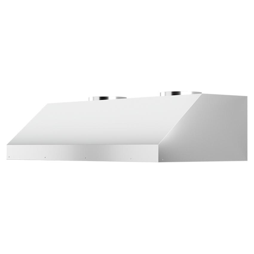 Vent-A-Hood 46 Inch 1200 CFM Wall Mount Hood Insert w/ Blower Transition - Angled Left - White Background thumbnail