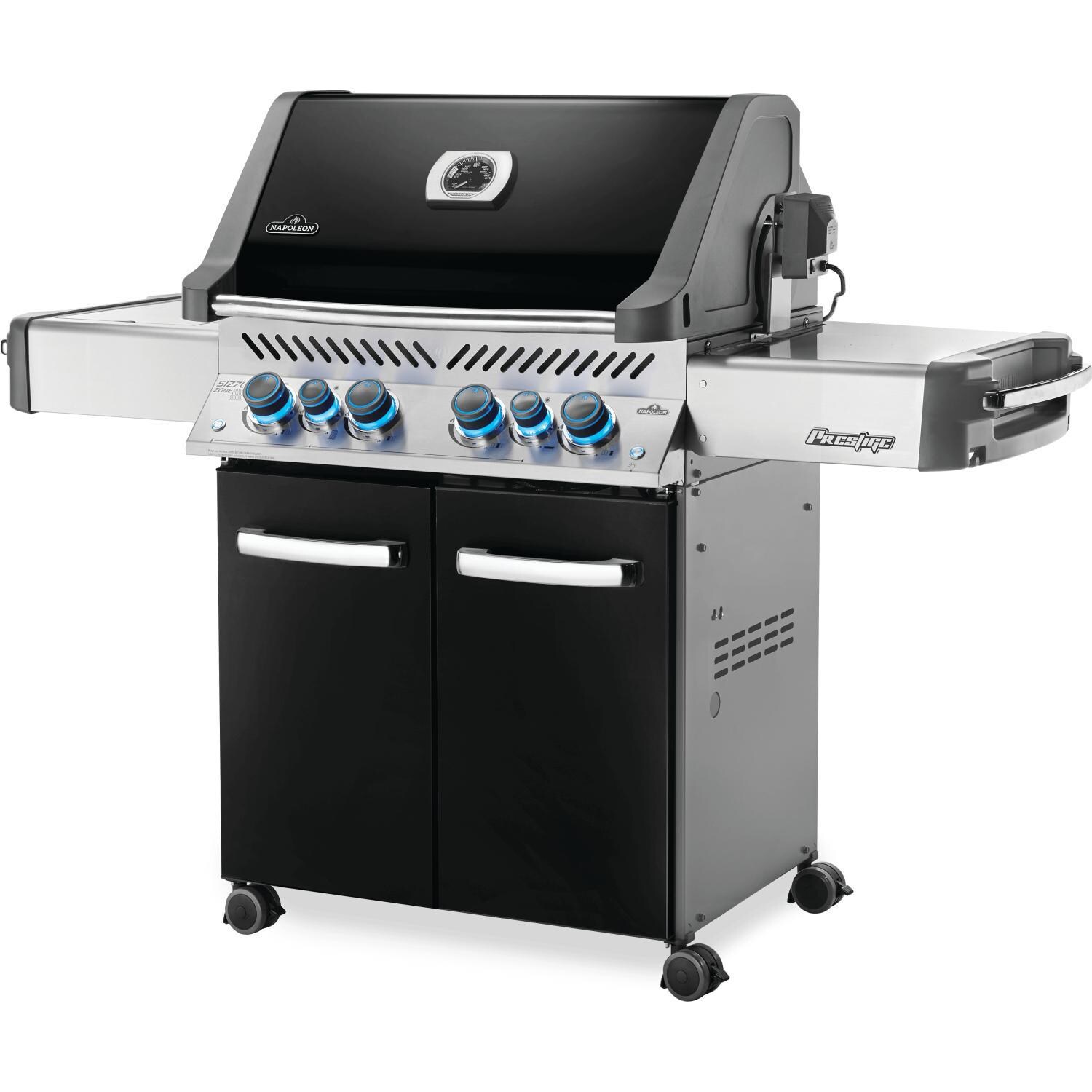 Napoleon Prestige 500 Propane Gas Grill with Infrared Rear Burner and
