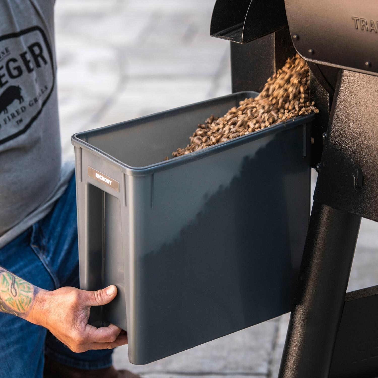 Traeger BAC615 StayDRY Pellet Bin & Lid -Lifestyle thumbnail