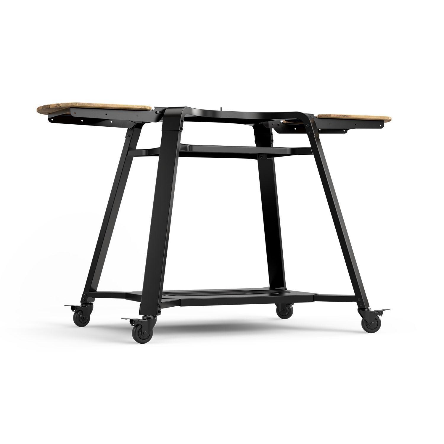 Gozney AM1985 Dome Gen 2 Pizza Oven Stand - Black - Side View - White Background thumbnail