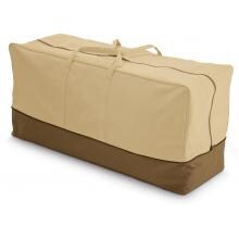 Classic Accessories Veranda Patio Seat Cushion Cover - Pebble/Bark/Earth
