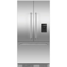 Fisher Paykel Professional (Formerly DCS) 72-Inch Built-In French Door Refrigerator With Water Dispenser & Stainless Panels image