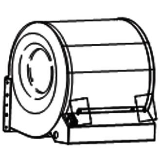 Zephyr Blowers 600 CFM Internal Blower With 8-Inch Round Ducting - EBI-600B