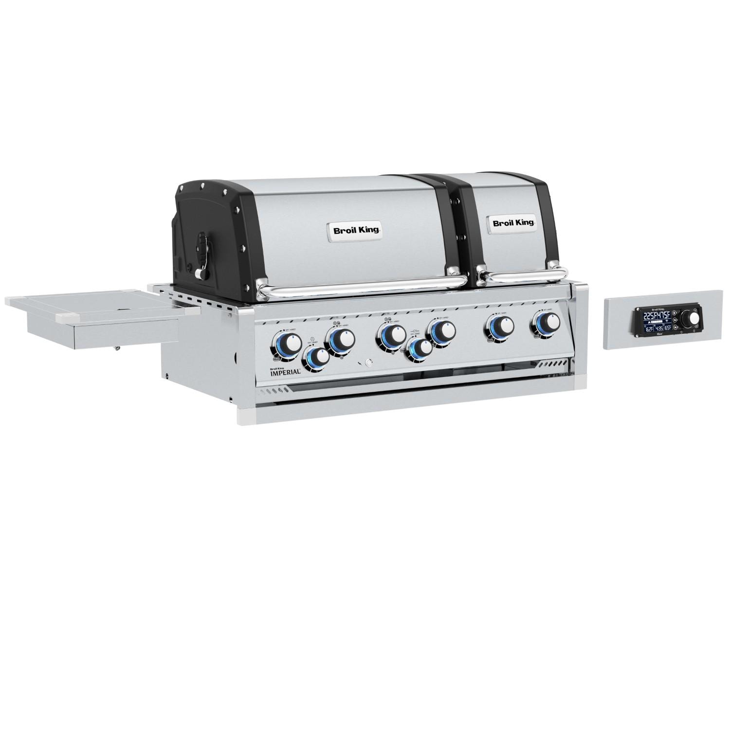 Broil King 699787 Imperial QS 690 Built-In Natural Gas Grill -  Angled - White Background thumbnail