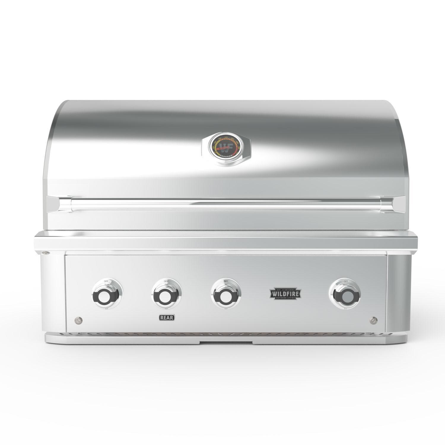 Wildfire Ranch Pro 36-in 3 Burner 304 SS Natural Gas Grill - WFPRO36G-SS-NG