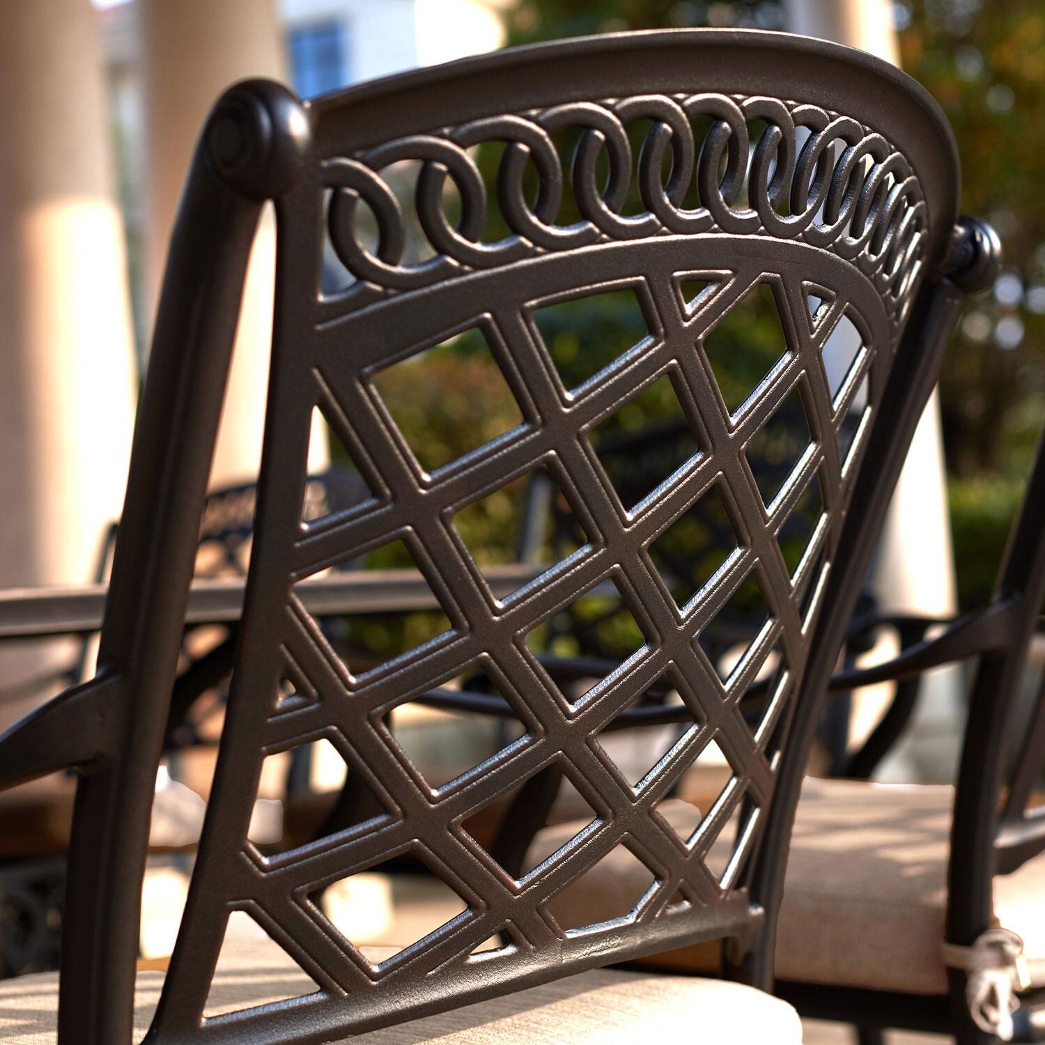 Darlee Sedona Dining Chair - Rear View - Detail thumbnail