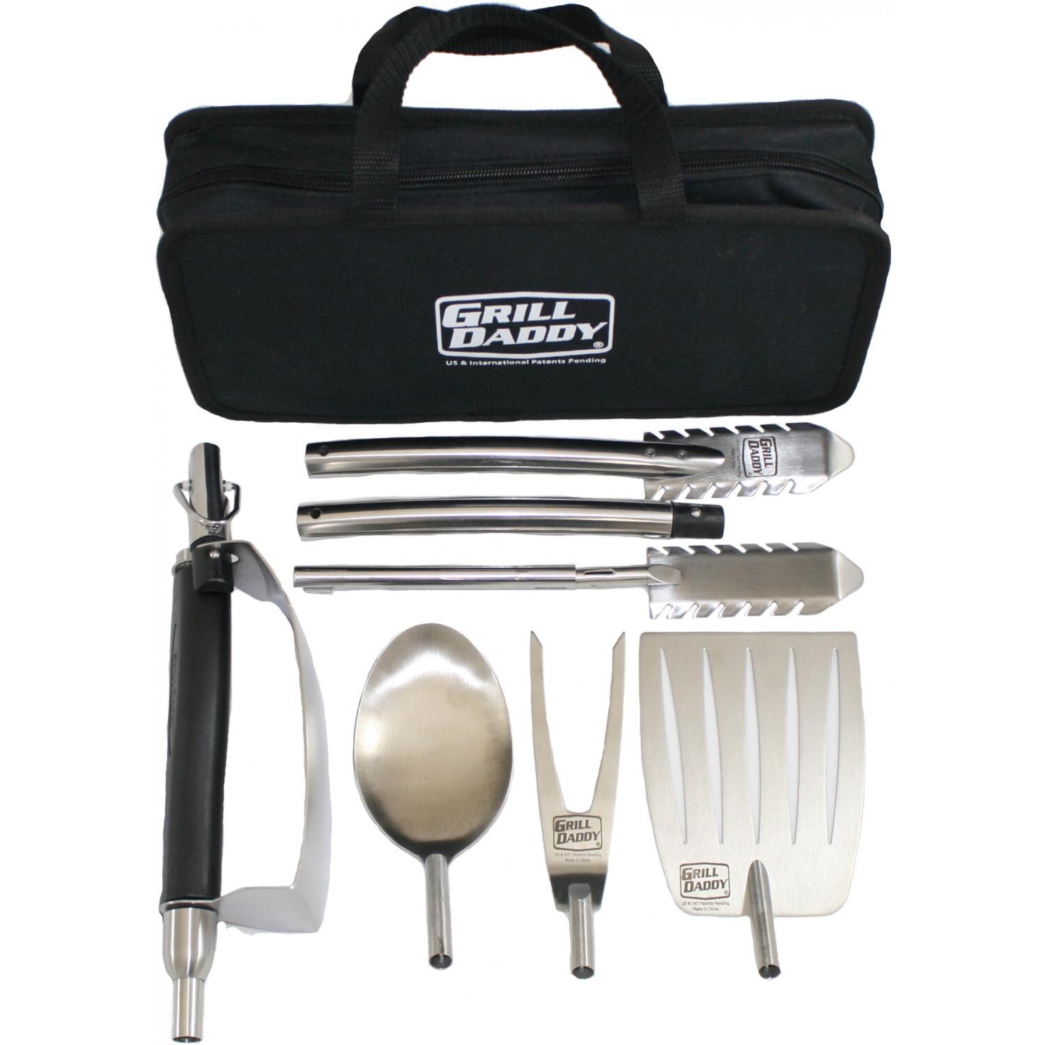 Grill Daddy 6In1 Camping And BBQ Tool Set BBQ Guys