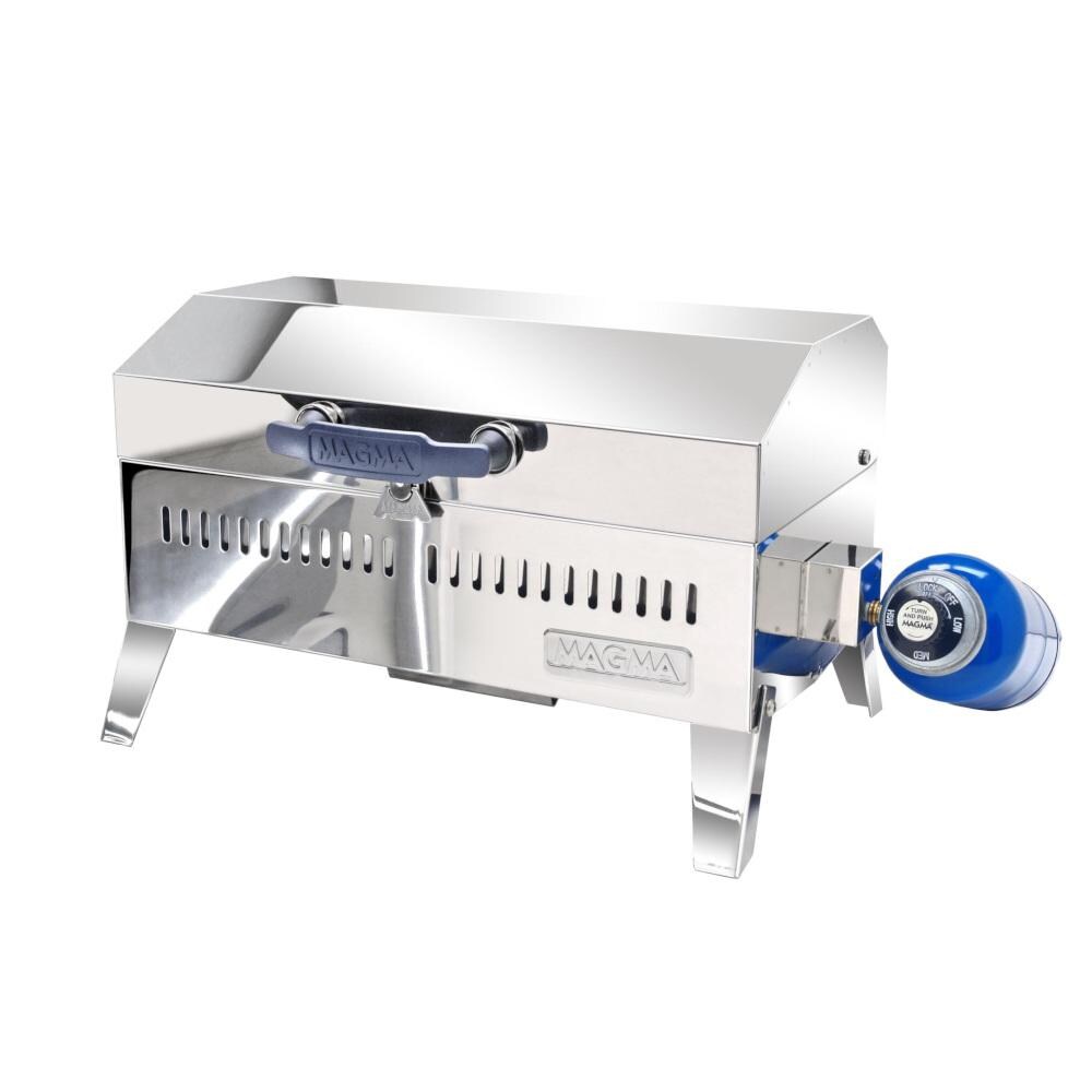 Magma A10-703 Marine Cabo Gas Grill on Legs - Closed (canister NOT included) thumbnail