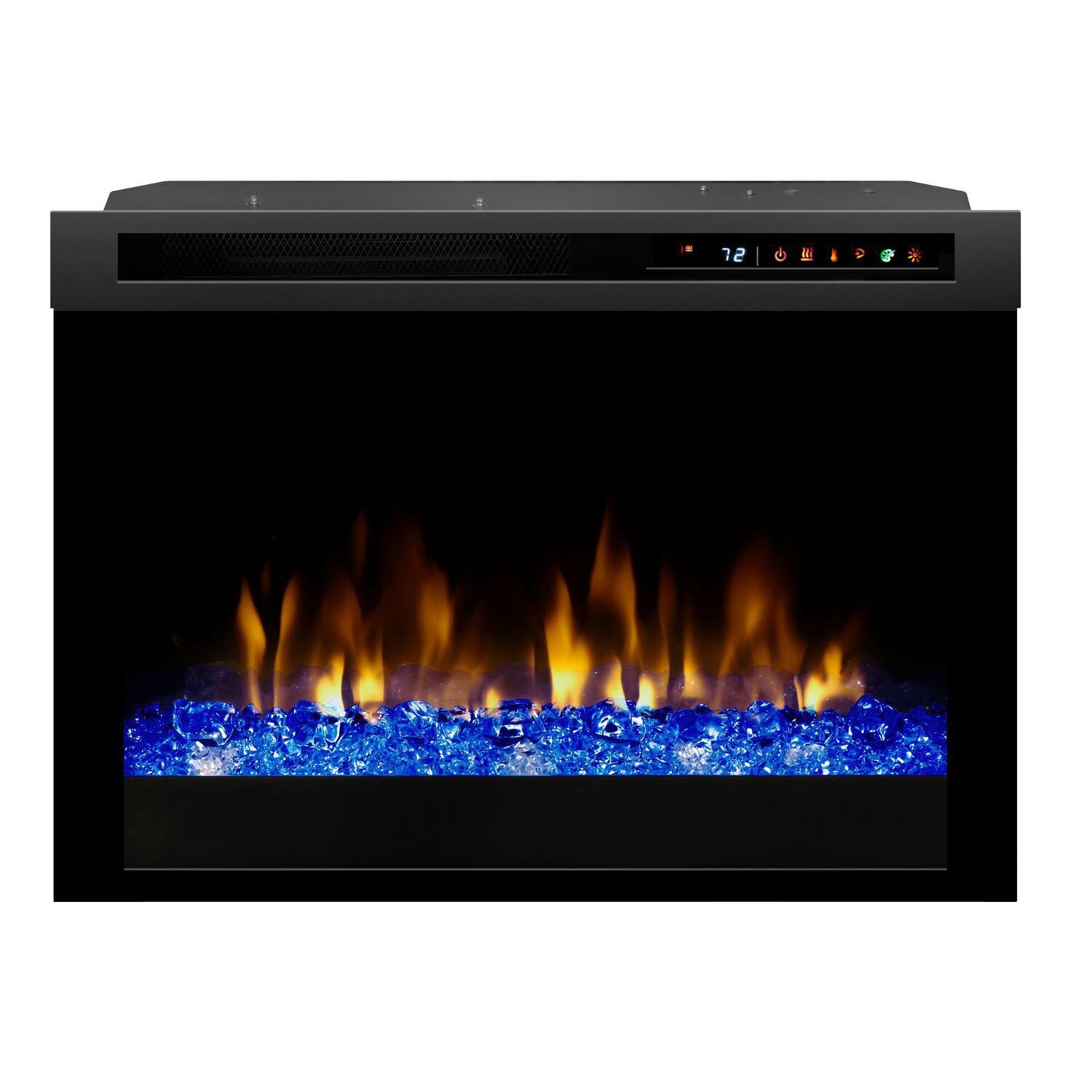 Dimplex - GDS26G8-1873FM - 26-Inch Multi-Fire XHD Electric Firebox - Acrylic Ice Embers - Blue thumbnail