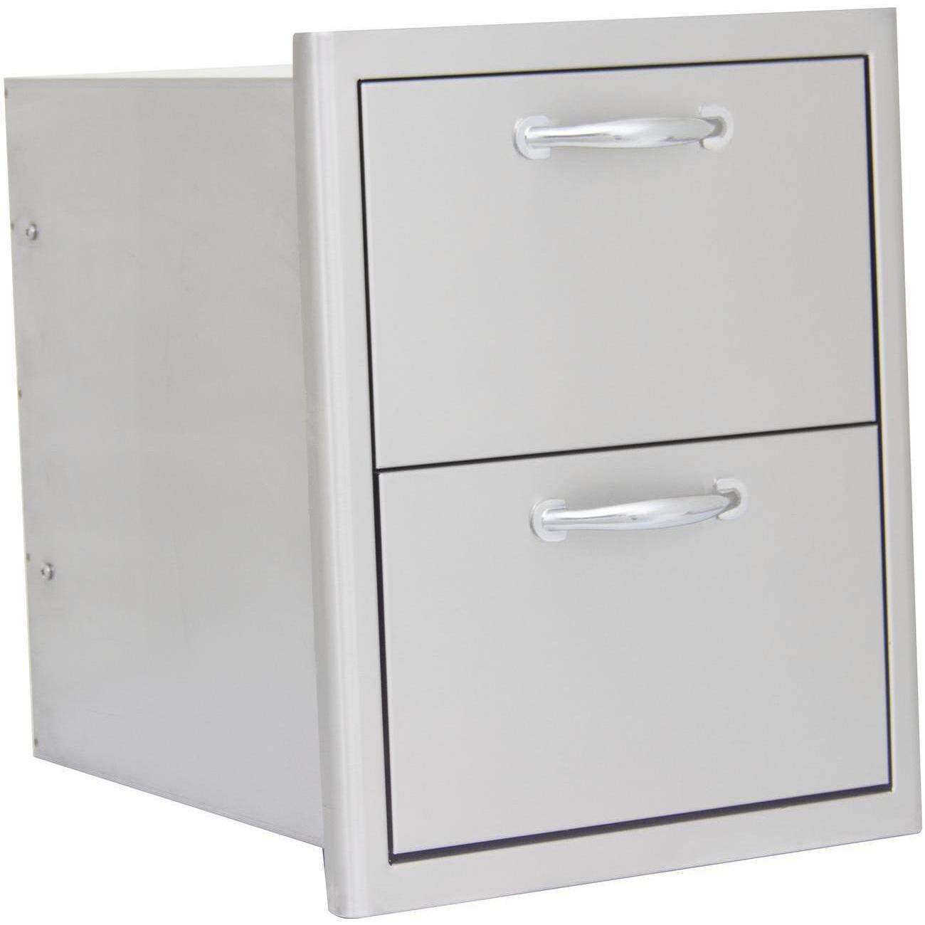 Blaze - BLZ-DRW2-R - 16-Inch Double Access Drawer - Side Angle thumbnail
