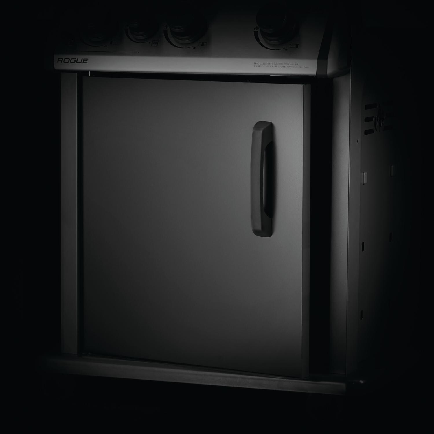 Napoleon Rogue 365 Propane Gas Grill - Black - R365PK-1 - Detail - Doors thumbnail